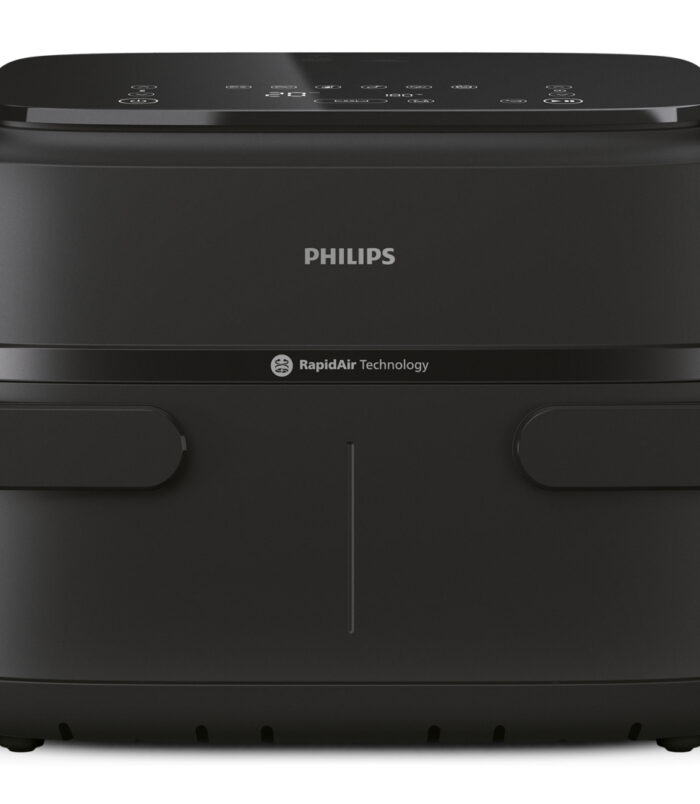 Philips 1000 series NA150/00 friteuse Dubbel 7 l Vrijstaand 2450 W Heteluchtfriteuse Zwart