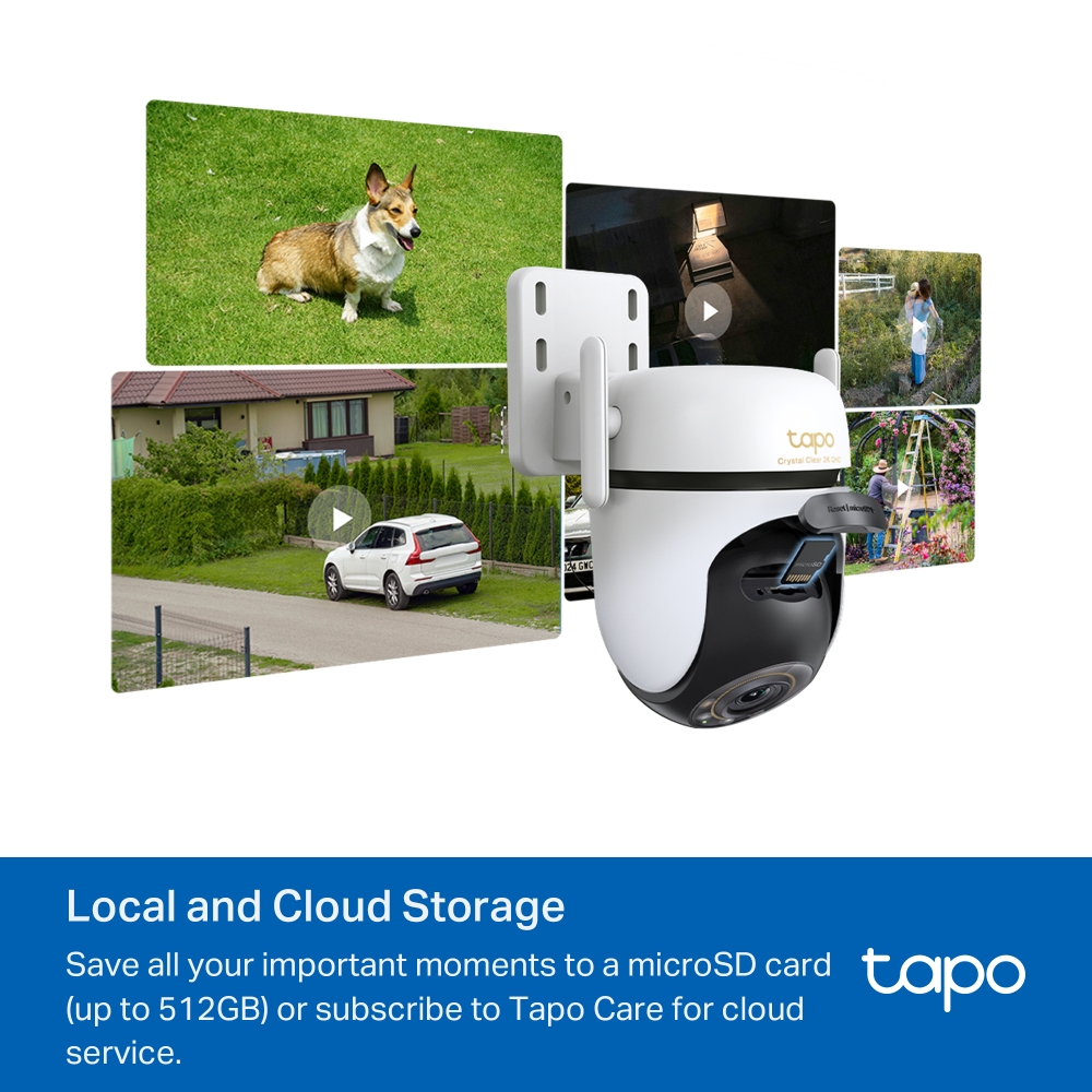 TP-Link TAPO C530WS bewakingscamera Torentje IP-beveiligingscamera Buiten 2880 x 1620 Pixels Muur - Afbeelding 15