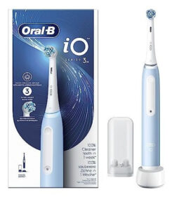 Oral-B Braun iO Series 3N Volwassene Vibrerende tandenborstel Lichtblauw, Wit