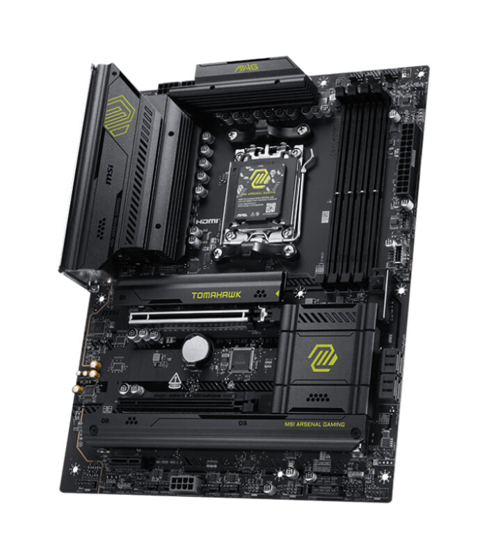 MSI MAG B850 TOMAHAWK WIFI moederbord AMD B850 Socket AM5 ATX