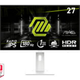 MSI MAG 274PFWDE computer monitor 68,6 cm (27") 1920 x 1080 Pixels Full HD LCD Wit