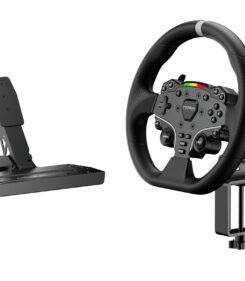 Moza Racing RS074 game controller Zwart Bluetooth/USB Stuurwiel + pedalen Digitaal PC
