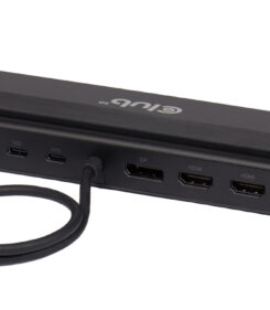 CLUB3D CSV-2541 laptop dock & poortreplicator Docking USB 3.2 Gen 1 (3.1 Gen 1) Type-C Zwart