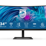 Philips E Line 346E2CUAE/00 computer monitor 86,4 cm (34") 3440 x 1440 Pixels Wide Quad HD+ LCD Zwart