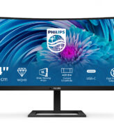 Philips E Line 346E2CUAE/00 computer monitor 86,4 cm (34") 3440 x 1440 Pixels Wide Quad HD+ LCD Zwart