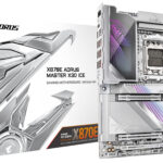 GIGABYTE X870E AORUS MASTER X3D ICE AMD X870E Socket AM5 ATX