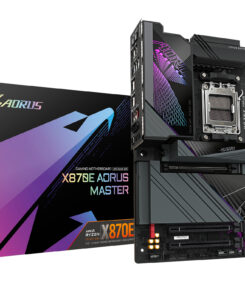 GIGABYTE X870E AORUS MASTER moederbord AMD X870 Socket AM5 ATX