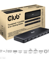 CLUB3D Thunderbolt™ 4 Certified 12-in-1 Docking Station