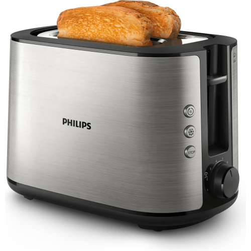 Philips Viva Collection HD2650/90 Broodrooster - 2 sneetjes, brede opening, metaal