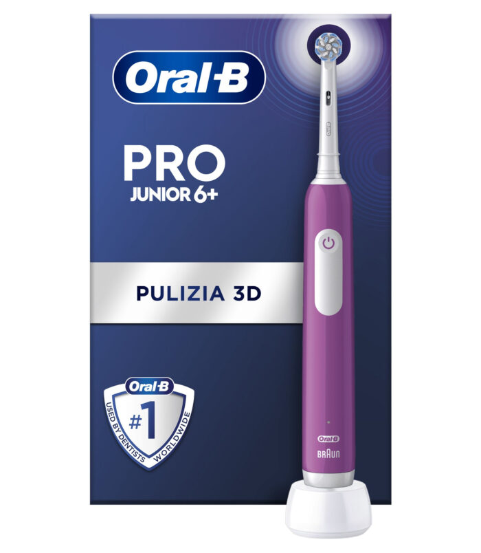 Oral-B Junior 8006540742891 elektrische tandenborstel Kind Roterende tandenborstel Paars