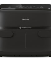 Philips 1000 series NA150/00 friteuse Dubbel 7 l Vrijstaand 2450 W Heteluchtfriteuse Zwart