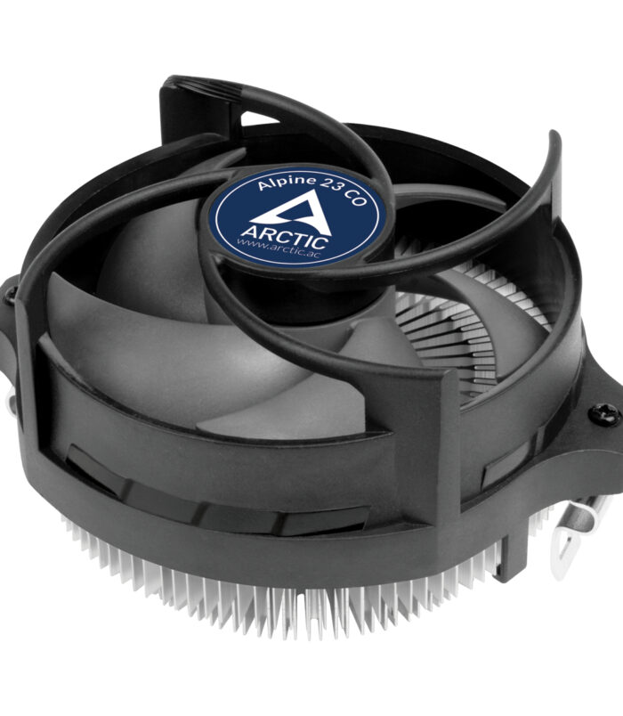 ARCTIC Alpine 23 CO Processor Luchtkoeler 9 cm Aluminium, Zwart 1 stuk(s)