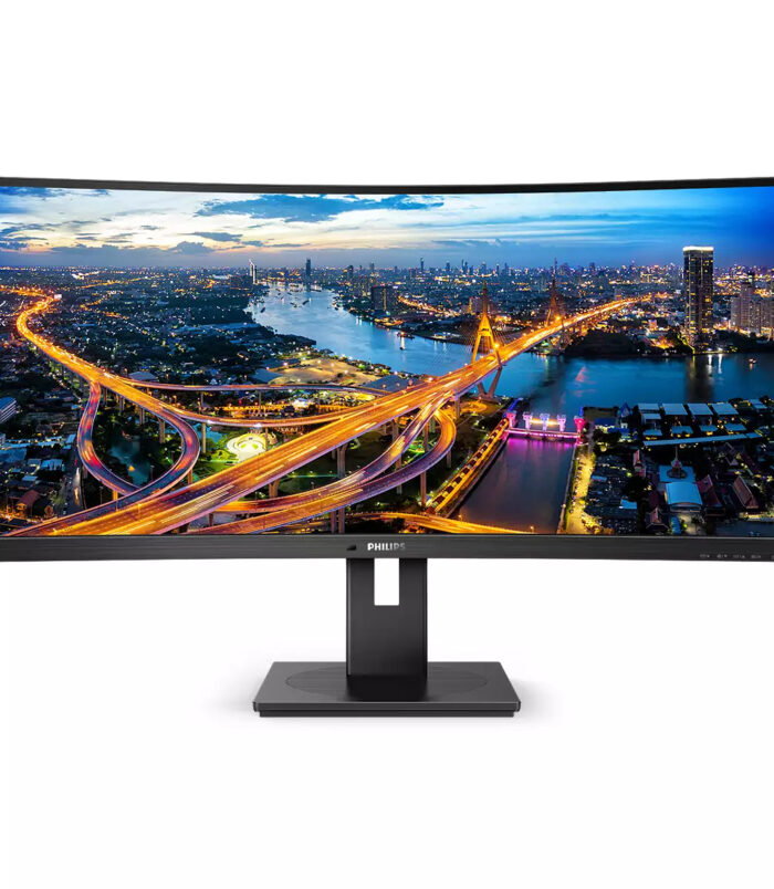 Philips B Line 345B1C/00 computer monitor 86,4 cm (34") 3440 x 1440 Pixels Quad HD LCD Zwart