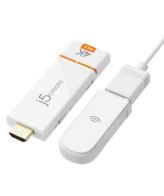 j5create JVAW76MAX draadloze beeldschermadapter HDMI Volledige HD Dongle