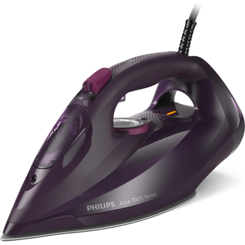 Philips 7000 series DST7061/30 HV-stoomstrijkijzer donkerpaarse magie