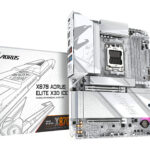 GIGABYTE X870 AORUS ELITE X3D ICE AMD X870 Socket AM5 ATX