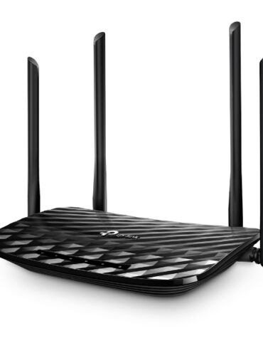 TP-Link Archer C6 draadloze router Gigabit Ethernet Dual-band (2.4 GHz / 5 GHz) Zwart