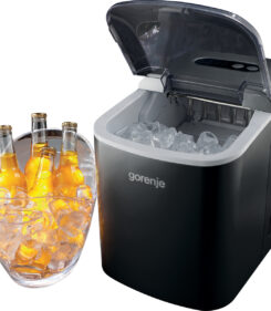 Gorenje MC1200B Draagbare ijsblokjesmachine 12 kg/24u 120 W Zwart