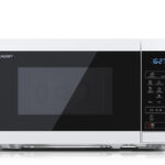 Sharp YC-MS02E-W magnetron Zwart, Wit Solo-magnetron Aanrecht 20 l 800 W