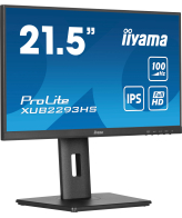 iiyama ProLite XUB2293HS-B6 computer monitor 54,6 cm (21.5") 1920 x 1080 Pixels Full HD LED Zwart
