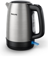 Philips Daily Collection HD9350/90 Waterkoker metaal-veermechanisme, indicatielamp