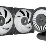 ARCTIC Liquid Freezer III Pro 240 A-RGB Processor Alles-in-één vloeistofkoeler 12 cm Zwart, Wit 1 stuk(s)