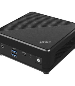MSI Cubi N ADL S-078EU Intel® N N100 4 GB DDR4-SDRAM 128 GB SSD Windows 11 Pro Mini PC Zwart