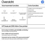 HP DeskJet 2910 Draadloos All-in-One Kleur Printer