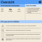 HP LaserJet Pro 4002dw printer