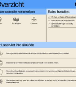 HP LaserJet Pro 4002dw printer