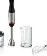 Bosch Serie 6 MSM6M621 blender 0,5 l Staafmixer 1000 W Zwart, Roestvrijstaal