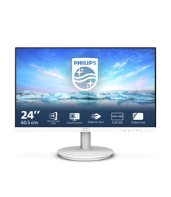 Philips V Line 241V8AW/00 computer monitor 60,5 cm (23.8") 1920 x 1080 Pixels Full HD LCD Wit
