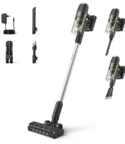 Philips 3000 series XC3033/01 steelstofzuiger & elektrische bezem Batterij/Accu Droog Cyclonisch Zakloos Zwart, Groen