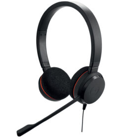 Jabra Evolve 20 Headset Bedraad Hoofdband Kantoor/callcenter USB Type-C / USB Type-A Zwart