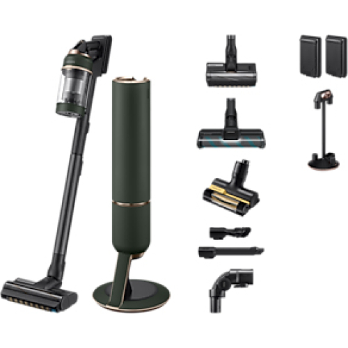 Samsung VS20B95943N 2-in-1-steelstofzuiger Batterij/Accu Droog UltraFine Zakloos Zwart, Groen