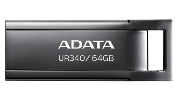 ADATA UR340 USB flash drive 64 GB USB Type-A 3.2 Gen 2 (3.1 Gen 2) Zwart