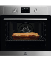 Electrolux EOF4P56X 72 l Zwart, Roestvrijstaal