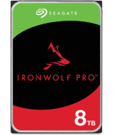 Seagate IronWolf Pro ST8000NT001 interne harde schijf 8 TB 7200 RPM 256 MB 3.5" SATA III