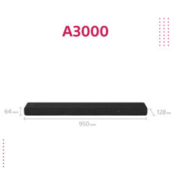 Sony HT-A3000 Zwart 3.1 kanalen 250 W