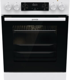 Gorenje GECS5C70WA Vrijstaand fornuis Electrisch Spiraal-kookplaat Wit