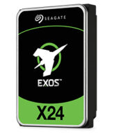 Seagate Exos X24 interne harde schijf 20 TB 7200 RPM 512 MB 3.5" SATA III