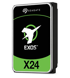 Seagate Exos X24 interne harde schijf 16 TB 7200 RPM 512 MB 3.5" SAS