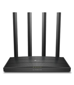 TP-Link Archer C6 draadloze router Fast Ethernet Dual-band (2.4 GHz / 5 GHz) Wit