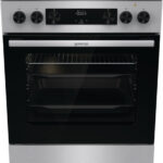 Gorenje GECS6C70XC fornuis Vrijstaand fornuis Electrisch Spiraal-kookplaat Roestvrijstaal