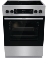 Gorenje GECS6C70XC fornuis Vrijstaand fornuis Electrisch Spiraal-kookplaat Roestvrijstaal