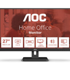 AOC E3 Q27E3UAM computer monitor 68,6 cm (27") 2560 x 1440 Pixels Quad HD Zwart