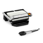 Tefal OptiGrill + GC718D OptiGrill+ GC718D intelligente grill met tang