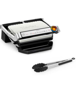 Tefal OptiGrill + GC718D OptiGrill+ GC718D intelligente grill met tang