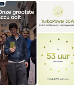 Motorola moto g86 power 5G 16,9 cm (6.67") Dual SIM Android 15 USB Type-C 12 GB 256 GB 6720 mAh Groen