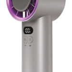 Verbatim Cool 'n' Go Ice Touch Handventilator - Grijs/Paars